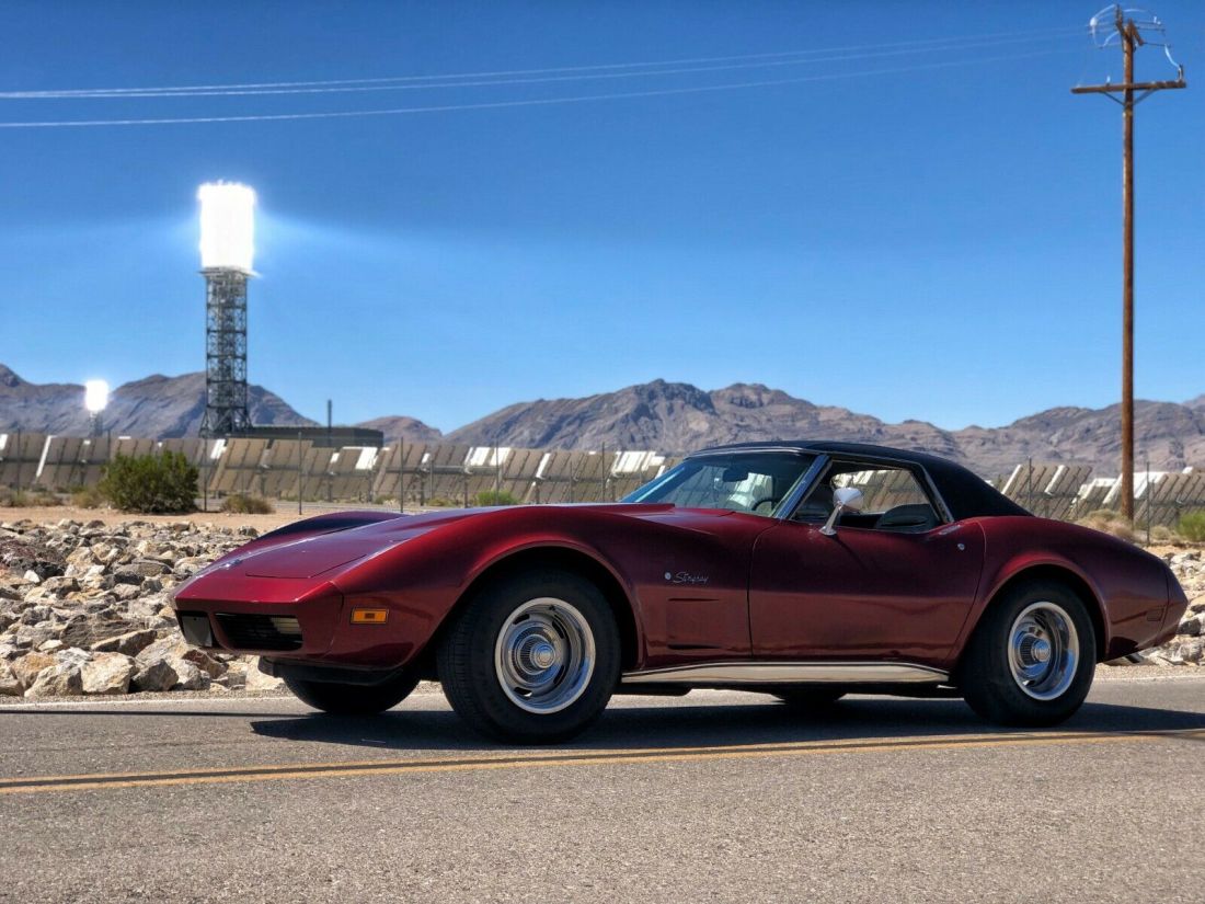 NO RESERVE Convertible auto PS/B, AC, pwr winds, tilt/tele, hard top, nos. match 1974 Chevrolet Corvette