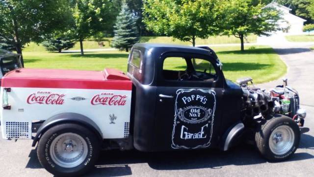 **NO RESERVE Custom Coca-Cola Rat Rod Truck Streetrod Hotrod Ratrod NO RESERVE** 1953 Ford F-100