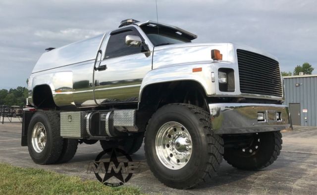 NO RESERVE!! CUSTOMIZED 1993 CHEVROLET KODIAK C60 4X4 DUALLY Truck F550 Topkick 1993 Chevrolet Other Pickups