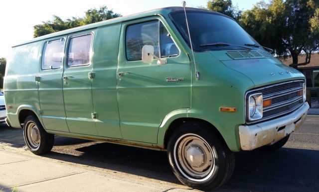 NO RESERVE Dodge Van B200 Tradesman 1975 Dodge Ram Van 1 Owner Origional 1975 Title NO RESERVE