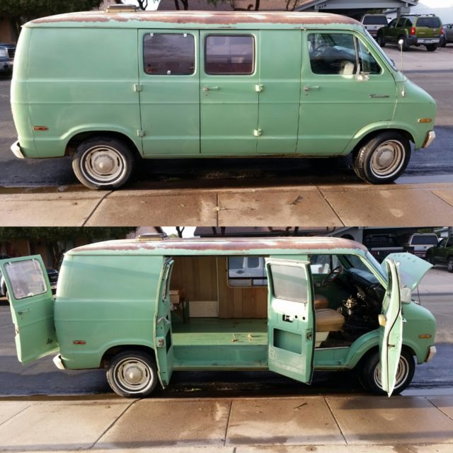 1975 Dodge Ram Van 1 Owner Origional 1975 Title NO RESERVE - photo 3