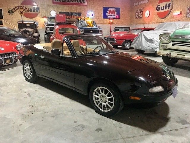 NO RESERVE! DRives A1 Nardi Torino Black and Tan edit. Low miles 1996 1999 2003 1992 Mazda MX-5 Miata Nardi Torino Black and Tan with VIDEO!
