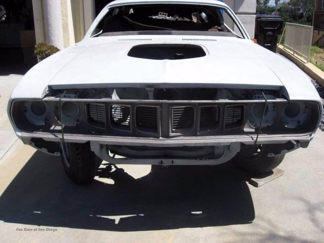 NO RESERVE - Easy Project - All the Dirty Work is Done - Estate Sale Vehicle 1971 Plymouth Barracuda Barracuda