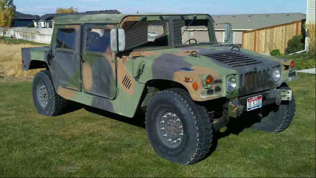 ***No Reserve*** Humvee, M998, HMMWV, Street Legal, Military, Army 1994 Hummer H1