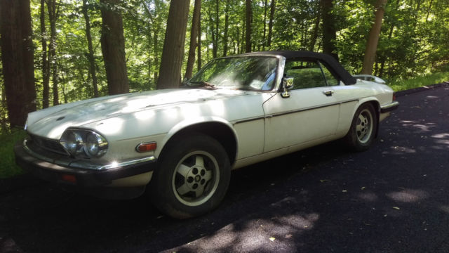 NO RESERVE - Jag XJS Convertible, GM 350 V8, Florida Car, A/C Works, Needs TLC 1989 Jaguar XJS XJS XJ12 Coupe Convertable