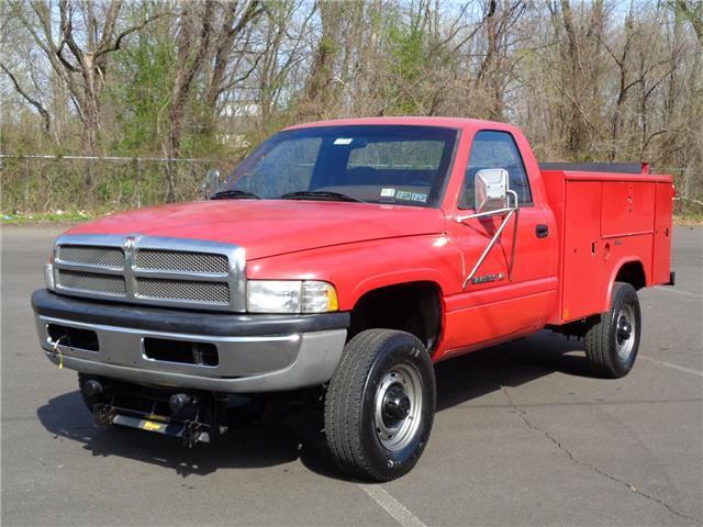 NO RESERVE LOW MILES PLOW CLEAN RUNS DRIVES GREAT 1994 Dodge Ram 2500 UTILITY BODY 4WD 4X4 LIFT GATE COLD A/C