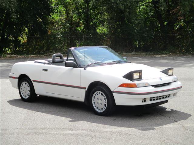 NO RESERVE LOW MILES! RARE! BRAND NEW TOP! LIKE MAZDA MIATA! 1993 Mercury Capri CONVERTIBLE 5 SPEED MANUAL! 2ND OWNER! LOW MILES!