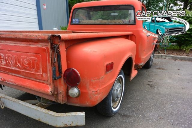 1969 Chevrolet C-10 NO RESERVE!! NICE ORIGINAL PATINA SHORT BOX STEP SWB SHOP TRUCK! - photo 8