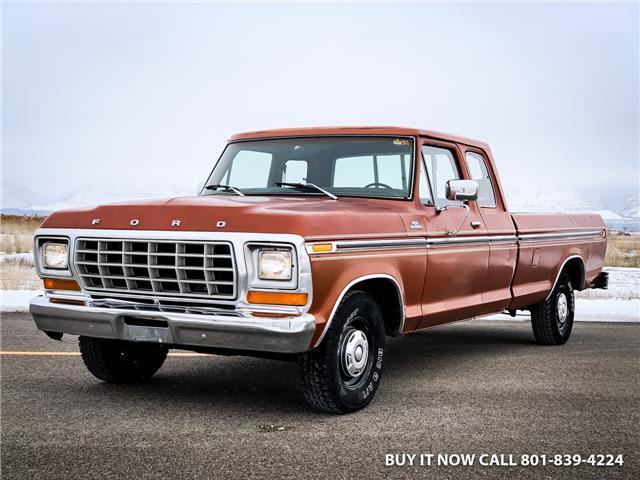 NO RESERVE, ONE OWNER, AC CAB, UNRESTORED, ORIGINAL 360 V8 NEWLY TUNED, PATINA 1979 Ford F-150 RANGER SUPER CAB AC CAB, FRESH 360 V8 ALL ORIGINAL
