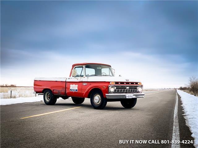 NO RESERVE, ONE OWNER AC CAB, ZERO RUST-ROT, ORIGINAL 352 V8 NEWLY TUNED, PATINA 1966 Ford F-250 CAMPER SPECIAL AC CAB, ALL ORIGINAL NO ROT