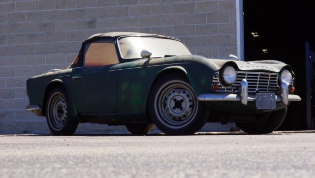 NO RESERVE - One Owner Fully Documented TR4 Roadster Project 1962 Triumph TR4