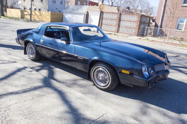 NO RESERVE! ONE OWNER, only 25,000 miles, showroom conditon, all original, V8!!! 1981 Chevrolet Camaro Berlinetta Coupe 2-Door