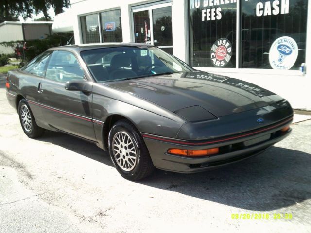 NO RESERVE! ONLY 103K RUSTFREE FLORIDA 1OWNER 89 PROBE COUPE-LOADED COLD A/C 1989 Ford Probe