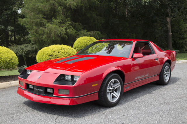 NO RESERVE! Only 15000 miles, ONE OWNER, clean carfax, 100% original, 5 speed!! 1987 Chevrolet Camaro IROC-Z Z28