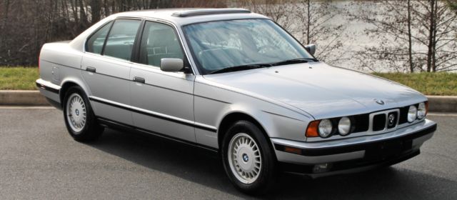 NO RESERVE ORIGINAL MILES 1993 BMW 525i 2.5L INLINE 6 E34 530 94 95 96 97 92 46 1993 BMW 5-Series NO RESERVE 1 OWNER BMW DEALER MAINTAINED MANUAL!!!