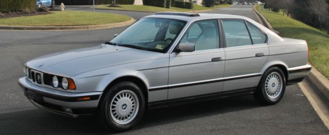 1993 BMW 5-Series NO RESERVE 1 OWNER BMW DEALER MAINTAINED MANUAL!!! - photo 4