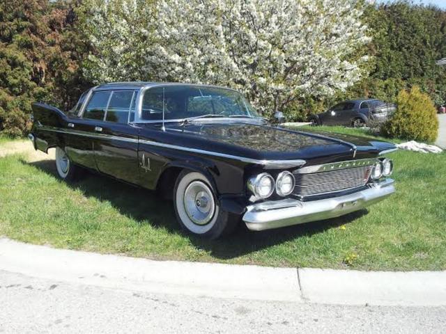 NO RESERVE - Rare Black 61 Chrysler Imperial Crown, 76k, Not Cadillac or Lincoln 1961 Chrysler Imperial Lebaron New Yorker Southampton