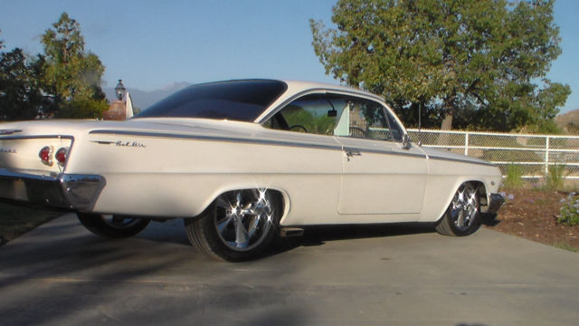 NO RESERVE RUST FREE TRUE CA 1962 Bubble Top Belair SUPER CLEAN 4W DISC P/S 1962 Chevrolet Bel Air/150/210 belair