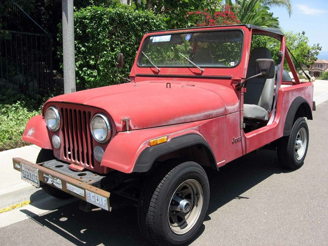 NO RESERVE! San Diego Jeep, 98,000 original miles, great patina, original paint 1985 Jeep CJ CJ7