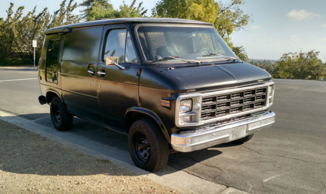 NO RESERVE - Smogged and clear CA title 1979 Chevrolet G20 Van