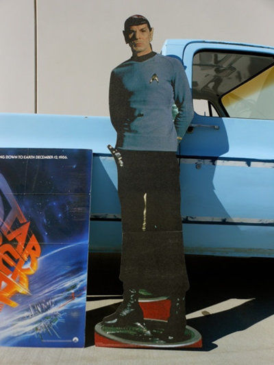 NO RESERVE STAR TREK 4 THE VOYAGE HOME MOVIE TRUCK AUTHENTICATED TREKKIE GEM 1975 Chevrolet STAR TREK MOVIE TRUCK NO RESERVE STAR TREK MOVIE TRUCK