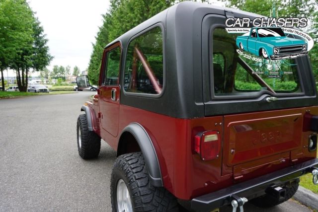1985 Jeep CJ SOLID CLASSIC CJ7 W/ TASTEFUL MODS 150PIX+VIDEOS NO RESERVE! - photo 10