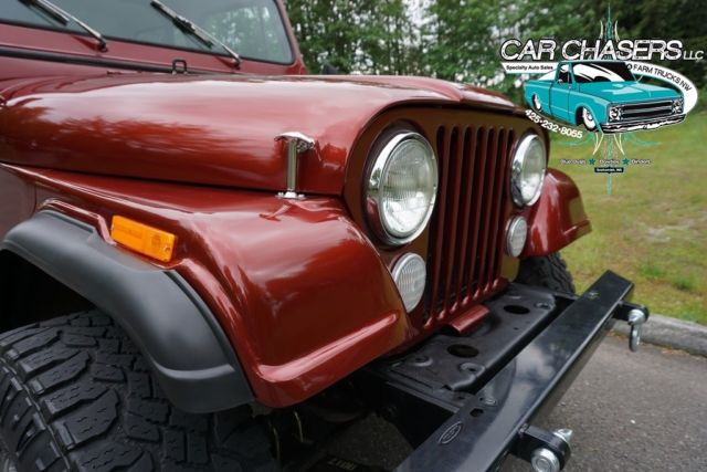 1985 Jeep CJ SOLID CLASSIC CJ7 W/ TASTEFUL MODS 150PIX+VIDEOS NO RESERVE! - photo 12