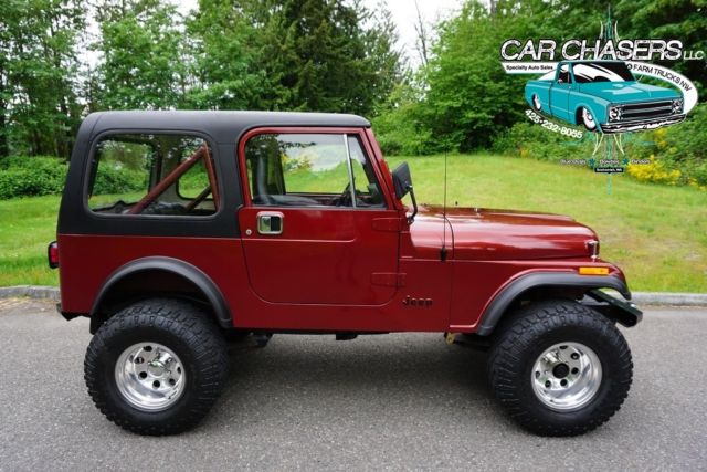 1985 Jeep CJ SOLID CLASSIC CJ7 W/ TASTEFUL MODS 150PIX+VIDEOS NO RESERVE! - photo 2