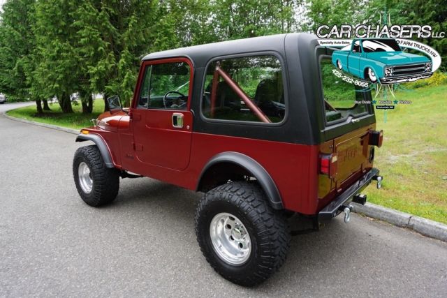 1985 Jeep CJ SOLID CLASSIC CJ7 W/ TASTEFUL MODS 150PIX+VIDEOS NO RESERVE! - photo 6