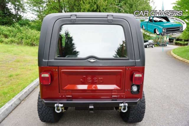 1985 Jeep CJ SOLID CLASSIC CJ7 W/ TASTEFUL MODS 150PIX+VIDEOS NO RESERVE! - photo 7