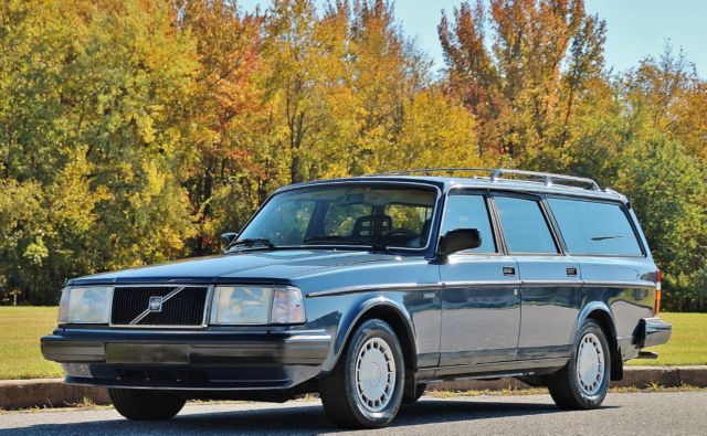 NO RESERVE VOLVO 240 DL WAGON 114K MILES TIMING BELT DONE 1 OWNER MUST SEE 1990 Volvo 240 NO RESERVE 240 DL WAGON 1 OWNER