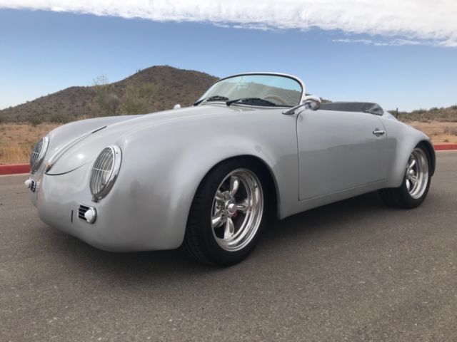 NO RESERVE VW BUG 356 SPEEDSTER REPLICA KIT CAR VOLKSWGEN HOT ROD CONVERTIBLE 99 1955 Volkswagen Beetle - Classic