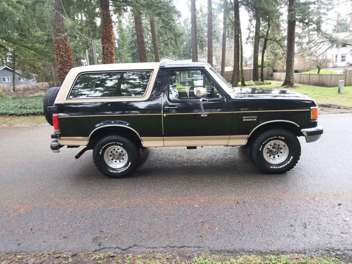 NO RESEVER 1991 Bronco Eddie Bauer 4X4. 5.8 V8 AUTO SELL WORLDWIDE RUST FREE 1991 Ford Bronco Eddie Bauer