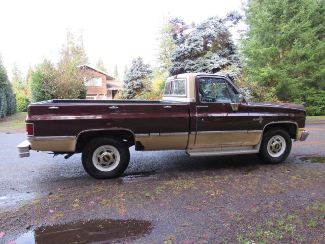 1983 Chevrolet Silverado 2500 SCOTTSDALE SILVERADO CHEVY TRUCK K5 BLAZER - photo 5