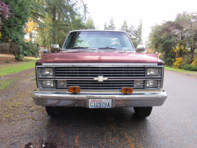 1983 Chevrolet Silverado 2500 SCOTTSDALE SILVERADO CHEVY TRUCK K5 BLAZER - photo 9