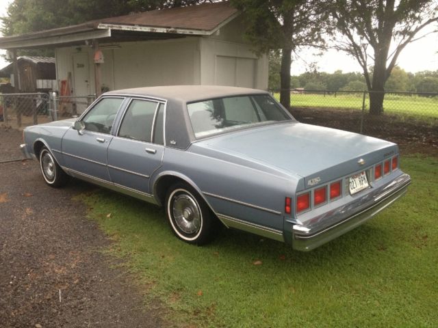 1984 Chevrolet Caprice 4 door