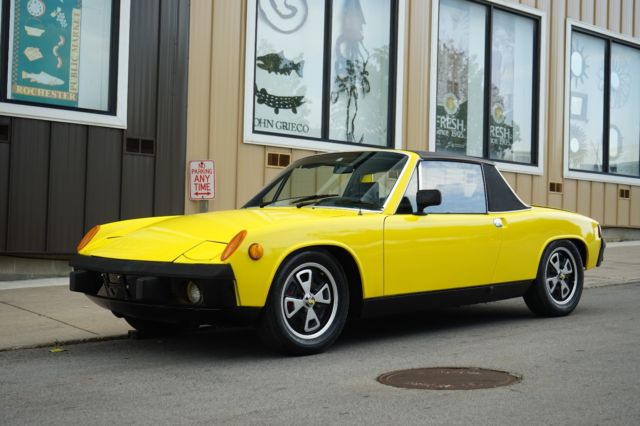 no rust super clean recent paint and refurbuished motor 1974 Porsche 914