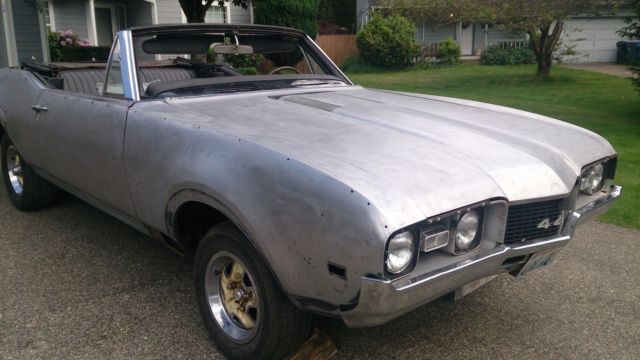 1968 Oldsmobile 442 Convertible. Very Solid. Nice colors and options! - photo 3
