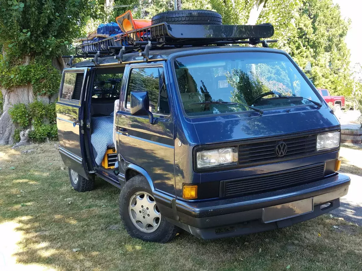 NOT RUNNING 1988 Volkswagen Vanagon GL Wolfsburg - Custom Camping Interior 1988 Volkswagen Bus/Vanagon Wolfsburg Edition
