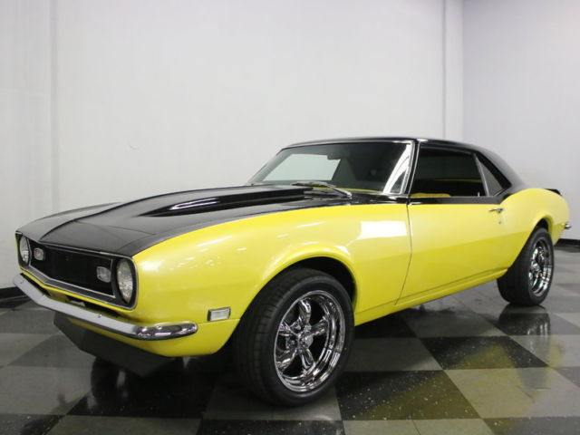 NOT SO SUBTLE CAMARO! 350 V8, 700R4 TRANS, COLD A/C, PWR STEER/FRT DISC BRAKES!! 1968 Chevrolet Camaro