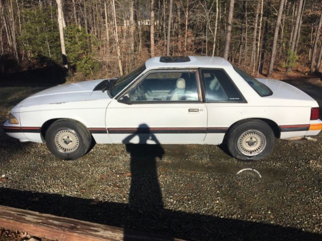 Notchback Coupe Trunk 1989 Ford Mustang