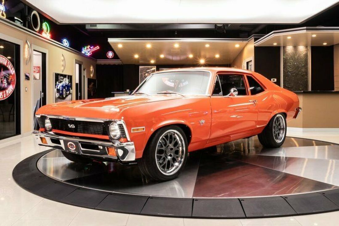 Nova Restomod! Chevrolet 383ci Stroker V8, 4-Speed Manual, 4W Baer Disc, PS, PB 1972 Chevrolet Nova Restomod