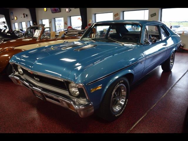 Nova SS 4 Speed Manual 350 clean fun blue quick muscle 1971 Other Makes SS