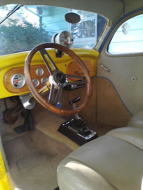 1935 Ford Custom Ply Slant Back Coupe Nostalgia Hot Rod - photo 7