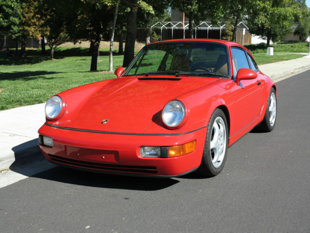 NUMBERS MATCH ORIG. PAINT GARAGED CALIFORNIA RUST-FREE SOLID 1 OWNER LAST 17 YRS 1993 Porsche 911 964 Carrera 2