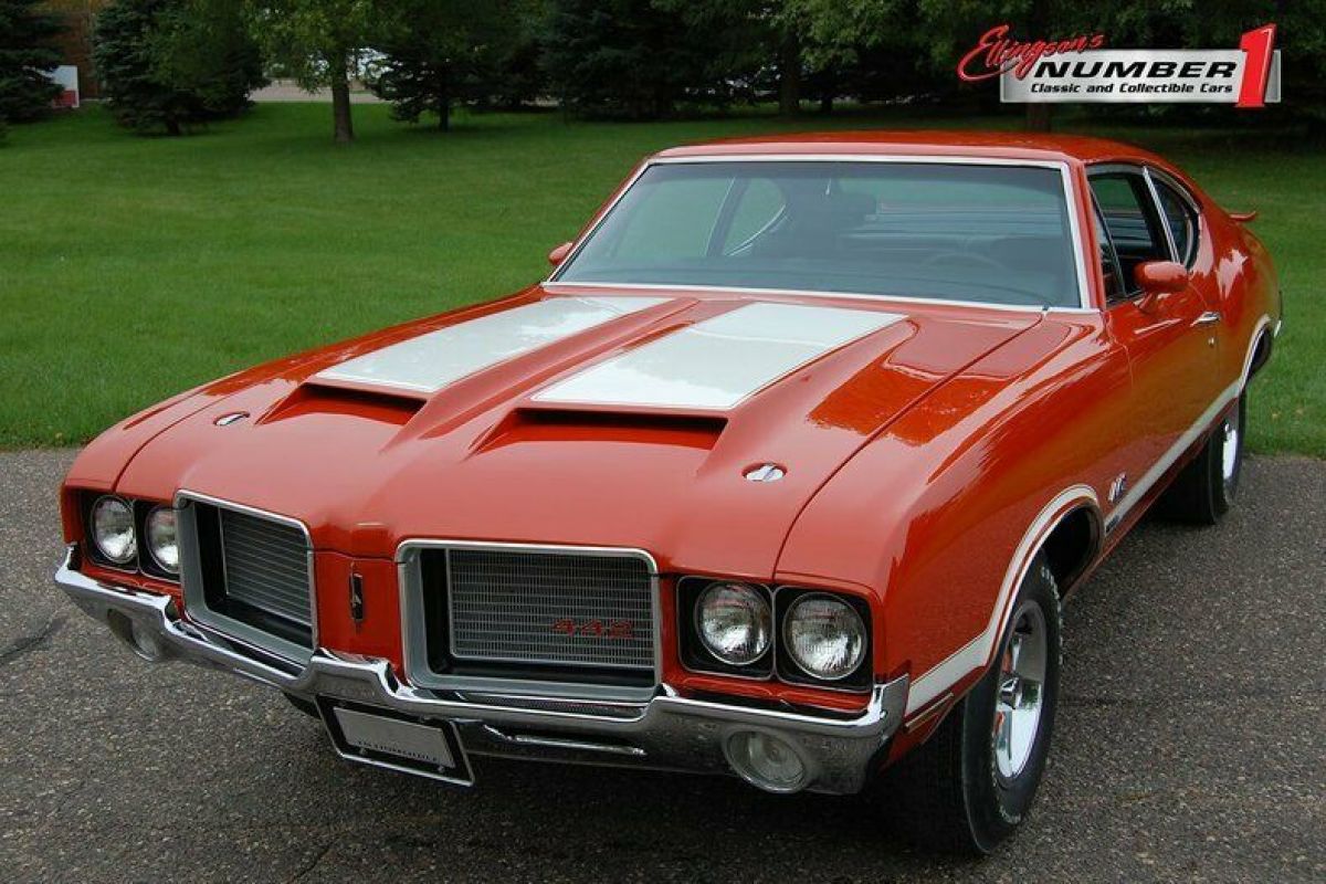 Numbers Matching - 1 of 19 W-30s Produced by Oldsmobile in 1972 1972 Oldsmobile 442 W-30