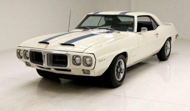 Numbers Matching 1 of 697 400 Ram Air Cameo White Respray 1969 Pontiac Trans Am