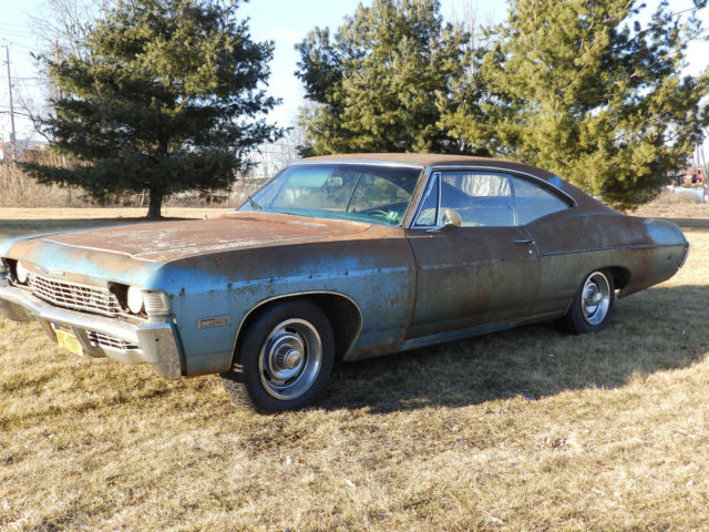 NUMBERS MATCHING - 1968 Impala Fastback 1968 Chevrolet Impala Sport Coupe