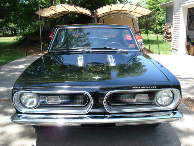 Numbers matching 1968 Plymouth Barracuda 340 Formula S fastback solid Mopar 1968 Plymouth Barracuda Formula S