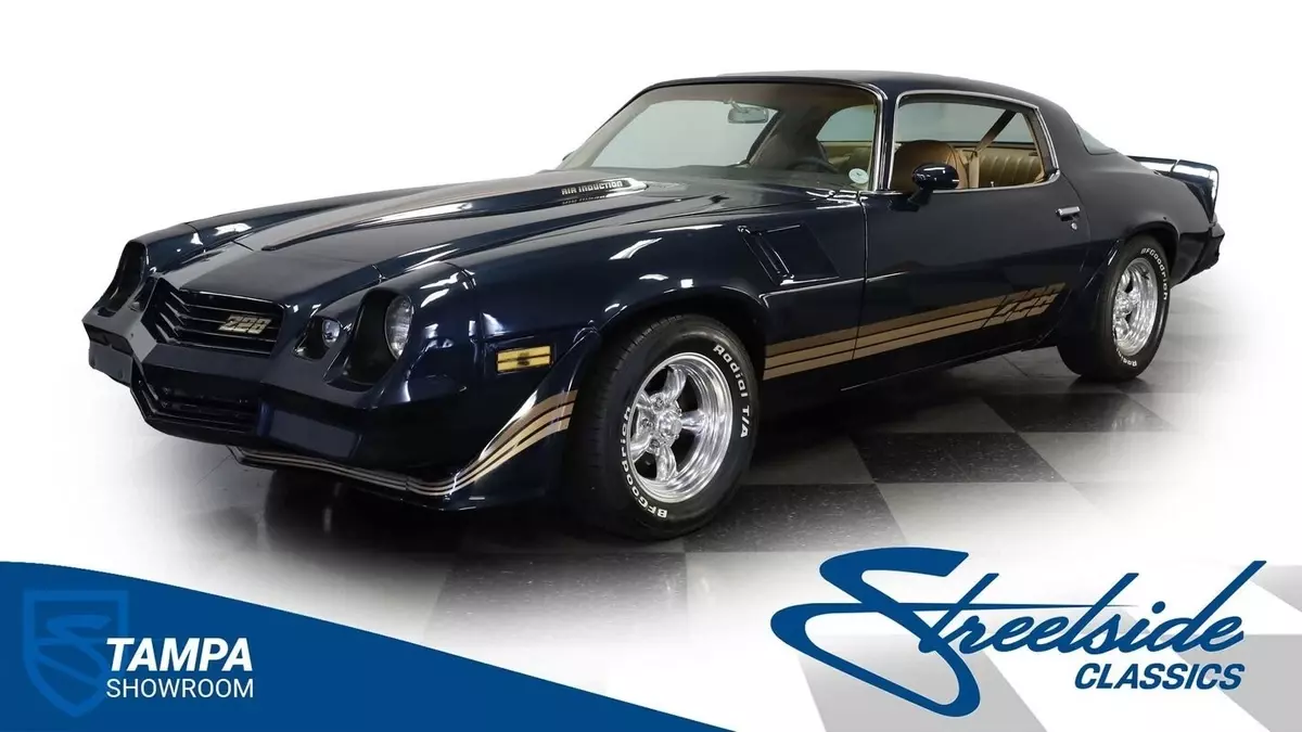 NUMBERS MATCHING 305 & 4 SPEED MANUAL POWER FRONT DISC POWER STEER COLD A/C CORR 1981 Chevrolet Camaro Z/28
